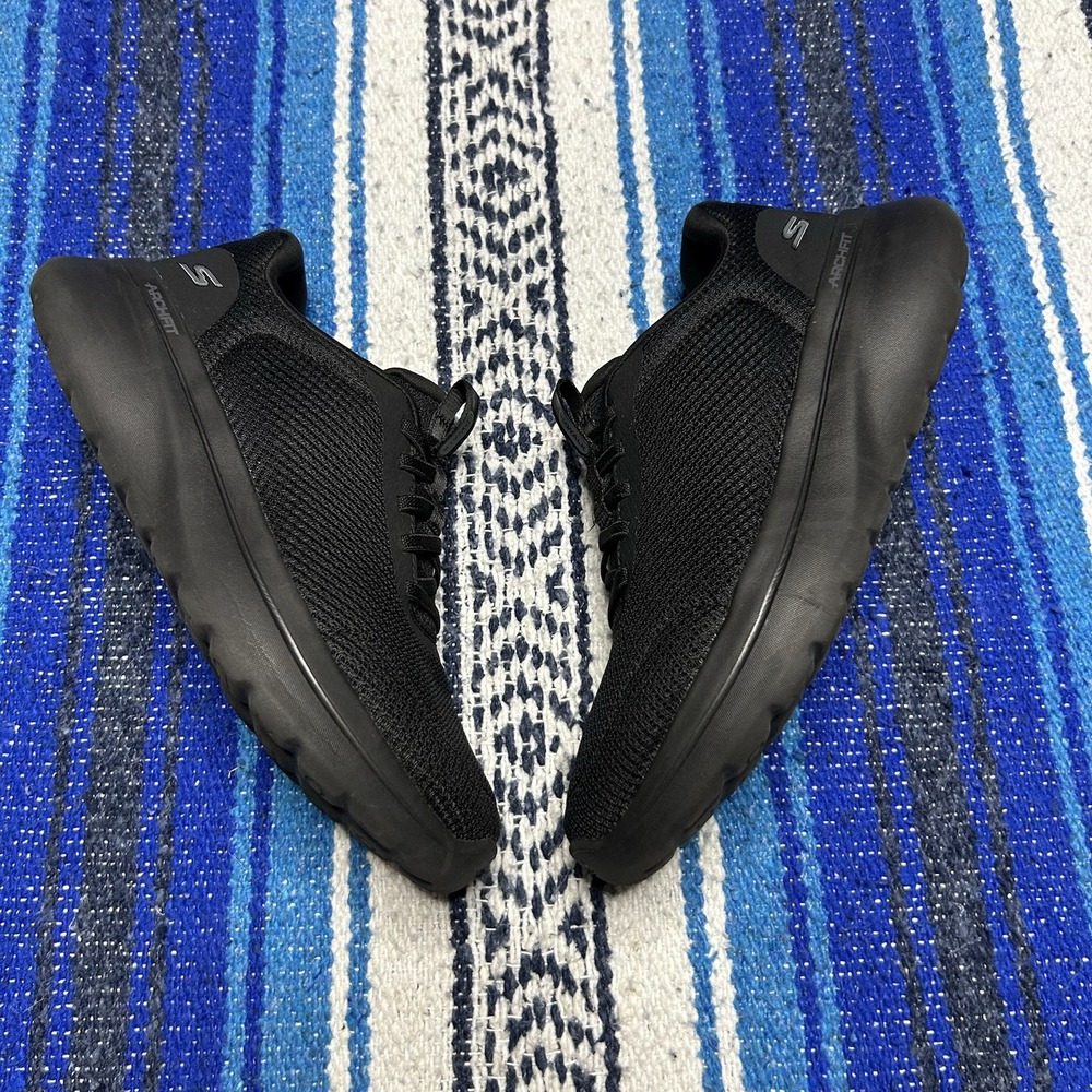 Skechers Go Walk Arch Fit N Joy Amira Women's 9 Black Sneakers Arch Fit Shoes